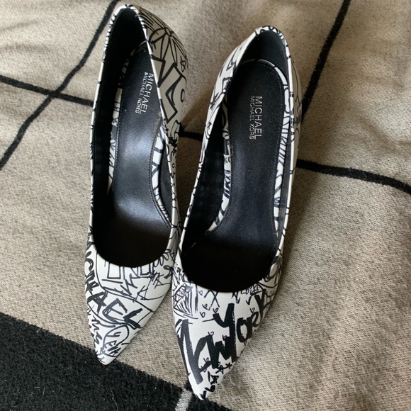 michael kors graffiti shoes